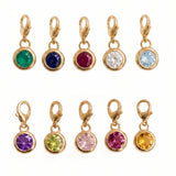 The Lone - 14K Solid Gold Clip-On Gemstone Charms | Build Your Own Necklace