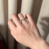 1 Carat Marquise Lab Diamond East-West Solitaire Ring | 14K Solid Gold IGI Certified
