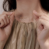 The Pavé Lab Diamond Letter Charm | Orlueur Solid 14K Gold
