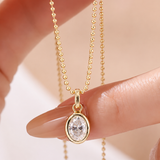 Openable Bezel Lab-Grown Diamond Enhancer Pendant D VS1 | 10K/14K Solid Gold
